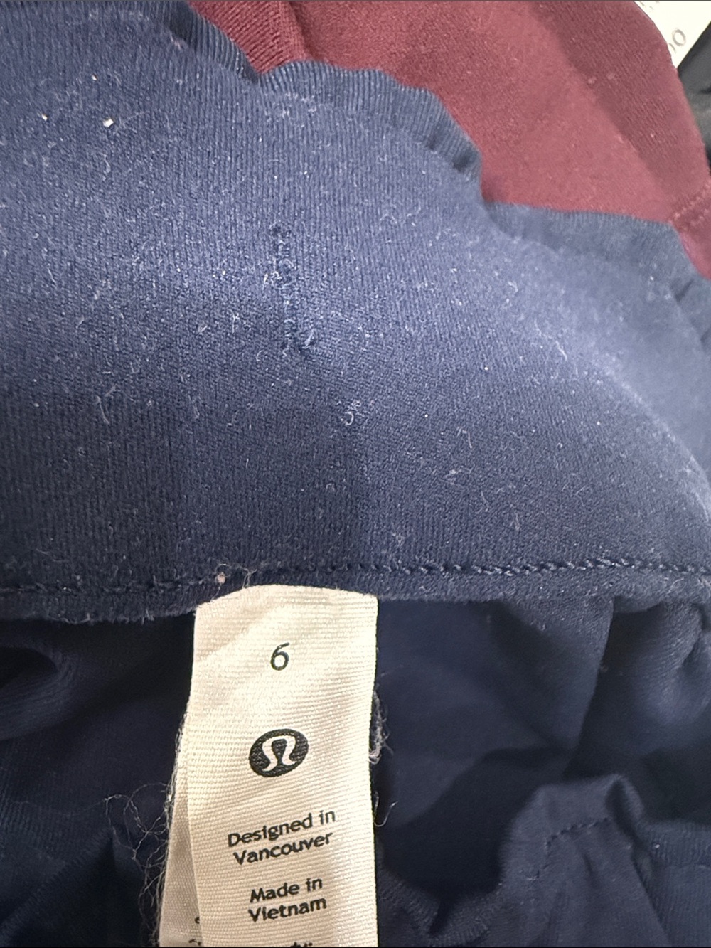 Lululemon Navy Drawstring Joggers - Picture 6 of 6